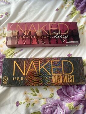 Urban Decay Eyeshadow Palettes - Cherry Red & Warm Brown Tones